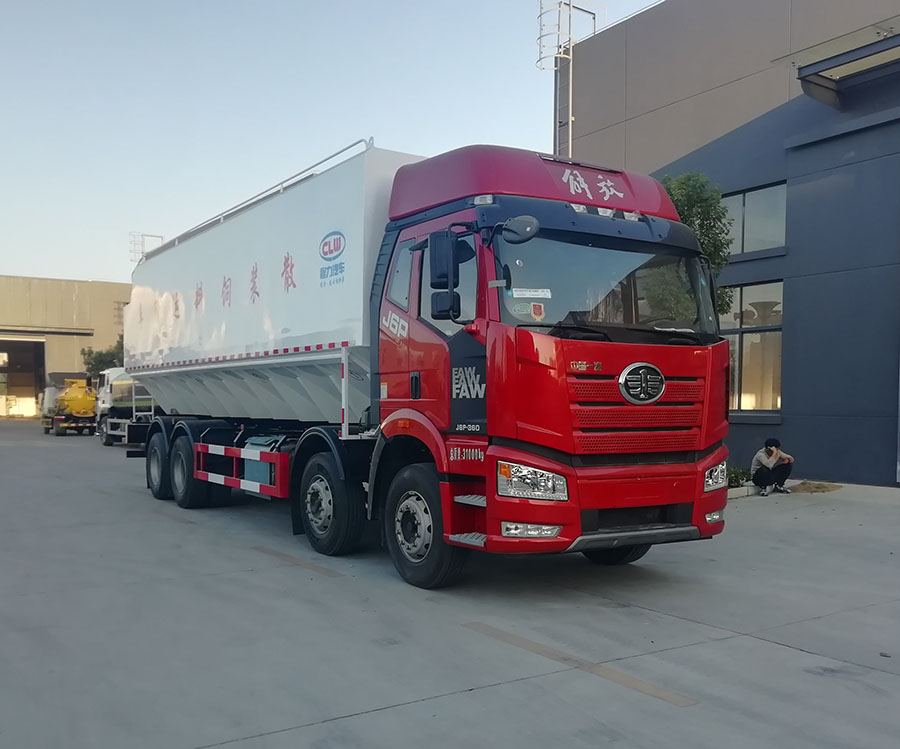 程力牌CL5313ZSL6SS型散裝飼料運輸車